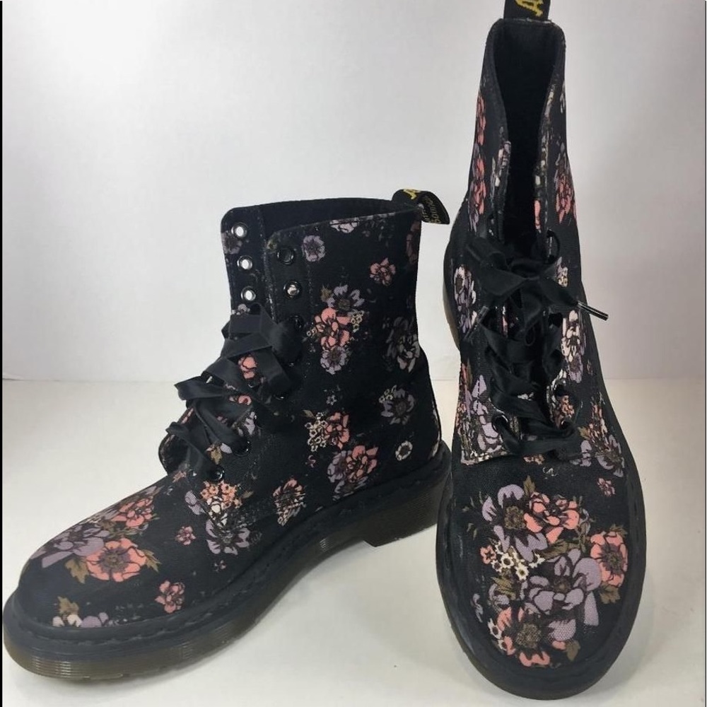 Floral Doc Martens